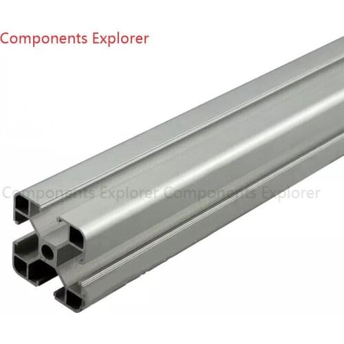 Arbitrary Cutting 1000mm 4040LL Aluminum Extrusion Profile,Silvery Color