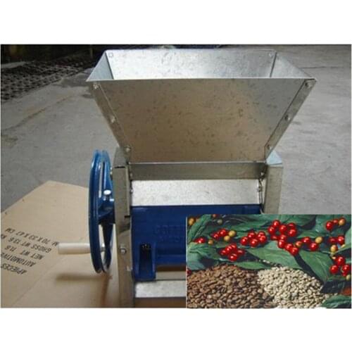Commercial home use manual coffee bean peeling machine cocoa bean sheller pulping pulp pulper ZF