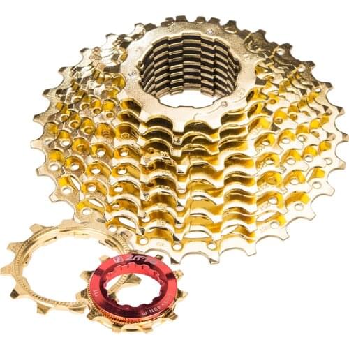 Road Bike 11s 11-28T Gold Golden 22 Speed Freewheel Cassette Sprocket 11-28T for shimano 105 5800 ultegra r8000 Bicycle Parts