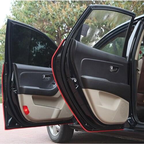 Universal Door Edge Scratch Protector 5M Seal Protection Trim Sticker for Hyundai Tucson 2016 2017 ix35 i30 Solaris Accent Santa