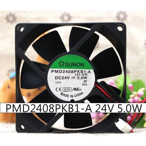 For Sunon PMD2408PKB1-A 80mm 24V 5.0W 8CM 8020 Frequency converter cooling fan