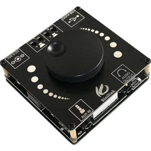 XY-AP50H 50W+50W HIFI Bluetooth 5.0 Wireless Audio TPA3116D2 Digital Power Amplifier Stereo board 50Wx2 Amp Amplificador USB AUX