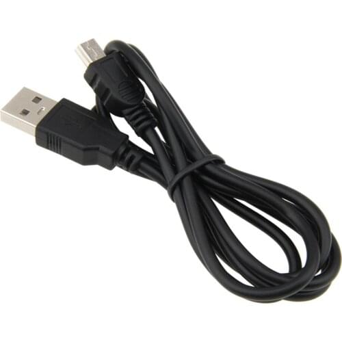 1M Data Charging Cable Cord Adapter USB 2.0 A Male to Mini 5 Pin B Usb Extension Charger Line Wire 100pcs