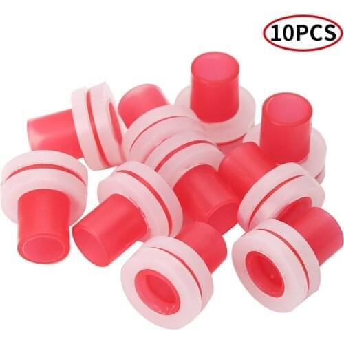 10 Leak Proof Raw Material Free Gaskets Plastic Double Rubber Sealing Gaskets Quick Shut Off Valve Washers for Faucet Water Sink