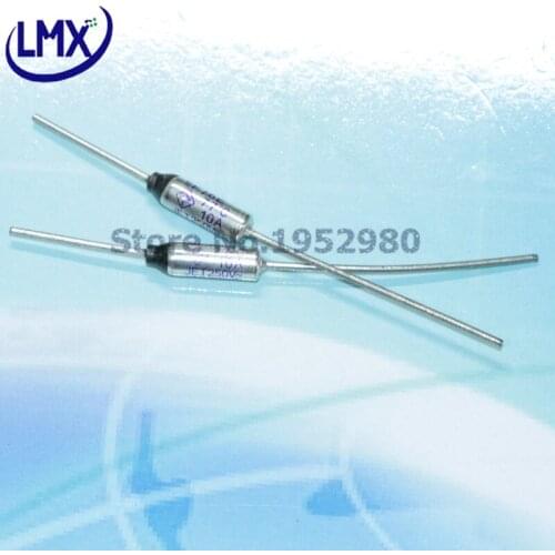 100pcs/lot Temperature Thermal Fuse SF76E 77 Degree 10A JET 250v SEFUSE