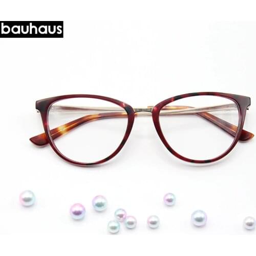 Bauhaus Cat Eye Glasses Frames