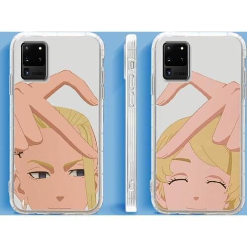 Anime Tokyo Revengers Phone Case For Samsung Galaxy Note 4 8 9 10 20 S8 S9 S10 S10E S20 Plus UITRA Ultra transparent painting