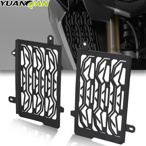 Black Motorcycle Accessories Radiator Guard Protector Grille Grill Cover For 1290 Super Adventure S/R 1290Super Adv 2021-2022
