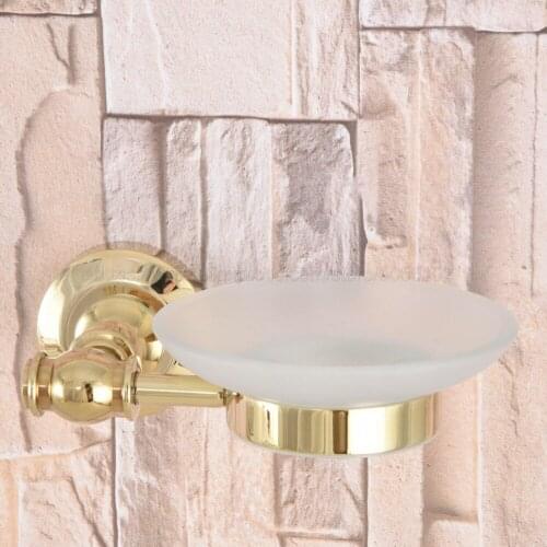 Classic Soap Dishes Soap Rack/soap Holder Gold Color Brass Bathroom Soap Dish Bathroom Accessories zba306