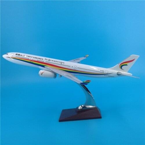 40CM 1:172 Airbus A330 model TIBET airlines airways with base alloy aircraft plane airplane collectible display model collection