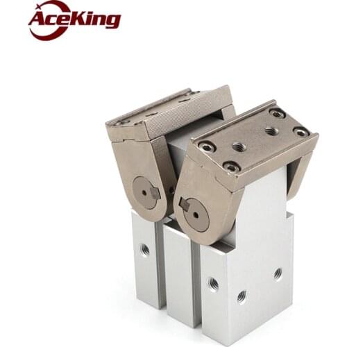 Mhw2-20d /25D/32D/40D/50D rack and pinion 180-degree open/closed pneumatic finger air claw open type cylinder MHW2-20D