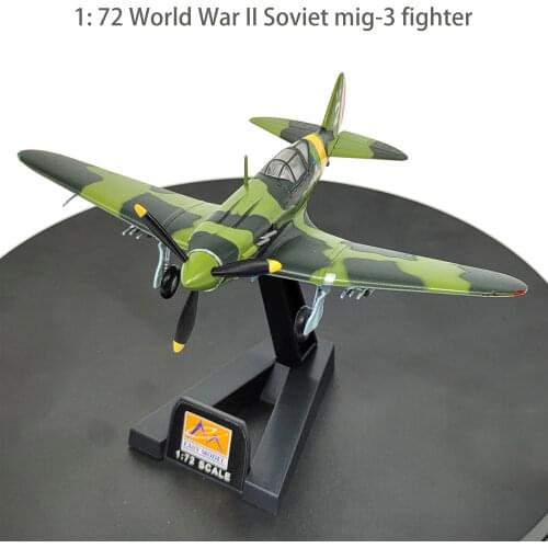1: 72 World War II Soviet mig-3 fighter Romanian Air Force Finished product model 37222