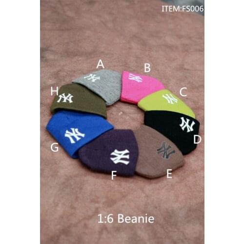 1/6 Soldiers Clothing Accessories Trend Stocking Hat Cold Hat FS006 for 12" Action Figure In Stock for Sale