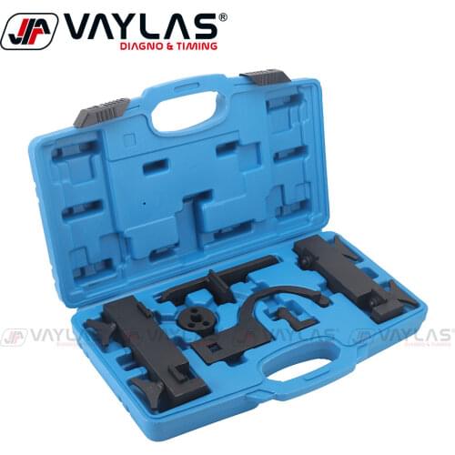 Petrol Engine Timing Tools Set V8 Car Engine Camshaft Crankshaft Alignment Tool Kit Compatible for Jaguar Land-Rover