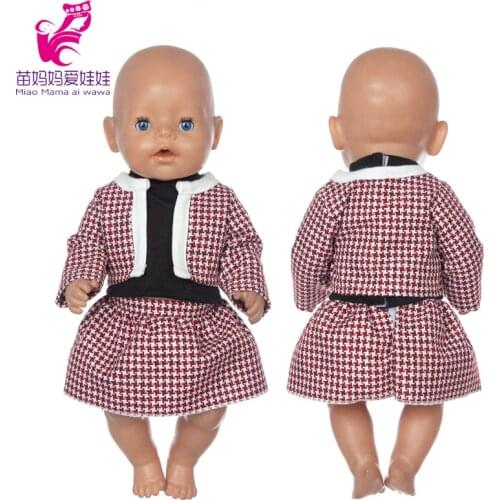 Baby Doll Clothes Office Suit For 18 Inch Girl Doll Fashion Set Toys Clothes