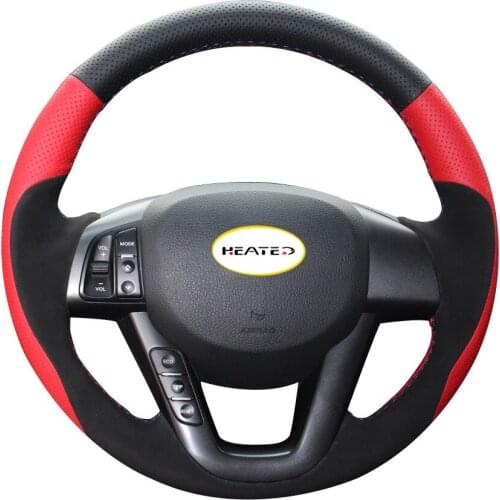 Braiding cover for steering wheel cover for Kia K5 Optima 2011 2012 2013 Steering wheel Cover for Kia