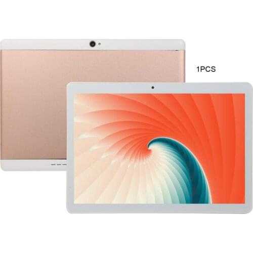 KT107 Round Hole Tablet 10.1 Inch HD Large Screen Android 8.10 Version Fashion Portable Tablet 8G+64G Pink Tablet