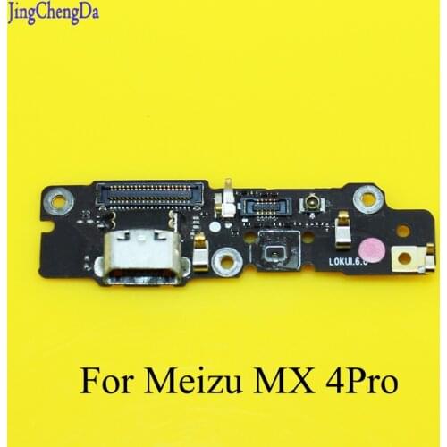 JCD Micphone Dock Connector For MEIZU MX4 Pro USB Charging Port Flex Cable for Meizu MX 4 pro 4Pro Mobile Repair Parts