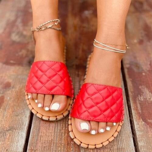 Womens Summer Slippers Ladies Soft Flat Fashion Slipper Women Casual Comfort Beach Shoes Female Slides New Flip Flops