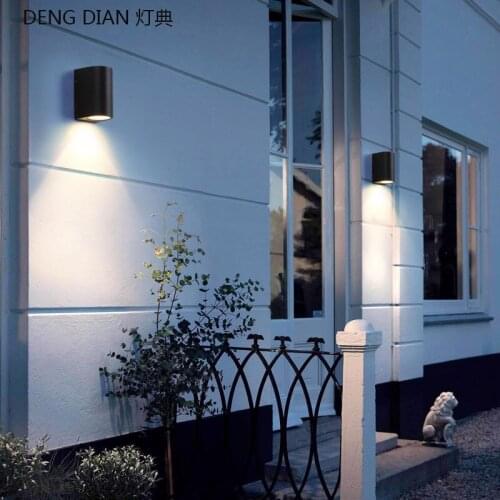 Modern IP65 LED garden wall light Waterproof industrial wall lamps Aisle balcony corridor Porch Lights outdoor lighting 3W