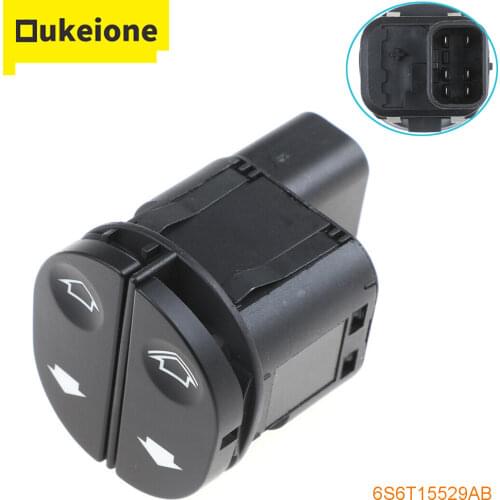 Electric Power Window Switch Lifter Regulator Control Console for Ford Fiesta Fusion KA Puma Transit 6S6T14529AB 1459686