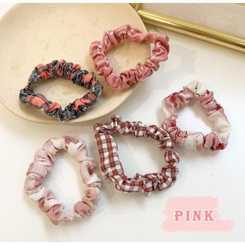 Hairlyah Bracelet Style Little Girl Head Rope Hair Band Solid Palid Elastic Ponytail Hair Ties Scrunchies Ornament Accessories