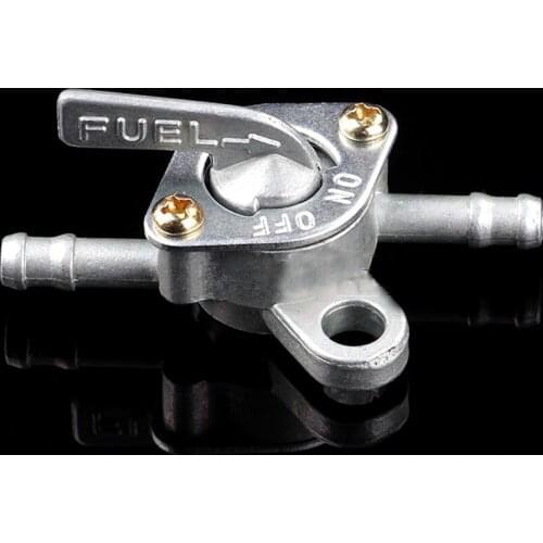 2PCS Off-road Motorcycle ATV Moped Modified Fuel Tank Two Ends of the Petrol Valve One in and One Out Oil Switch