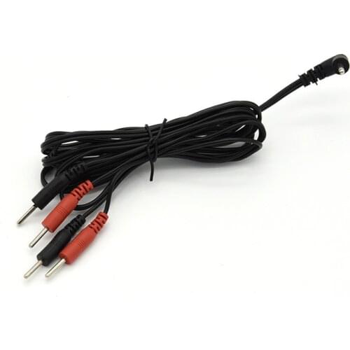 4 Pin Electric Shock Wire Accessory For Penis Ring Anal Plug Connection Medical Electro Shock Sex Toys Sex Prouduct Needle Cable