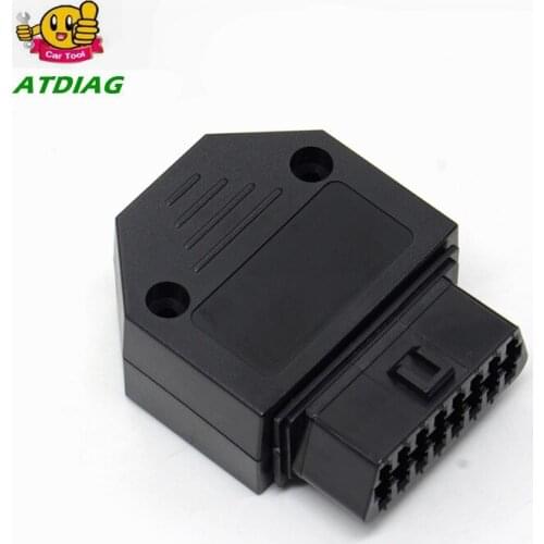 5pcs OBD Male Plug OBD2 16Pin Connector OBD II Adaptor OBDII Connector J1962f OBD2 Connector 1962 in stock Free Shipping