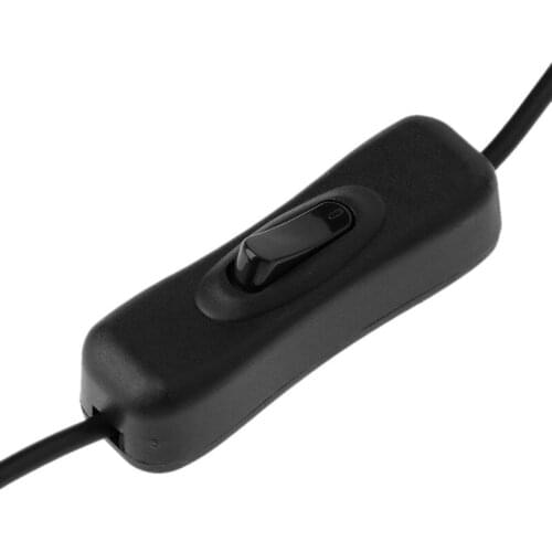 50cm USB 2.0 A Male to A Female Extension Cable With Switch ON OFF Cable for PC USB LED fan Charger G6DD
