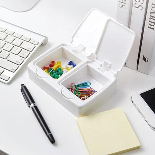 Push-Button Storage Box Wipes Box Ins Desktop Car Tissue Box Hand Account Dental Floss Box Storage Organizer