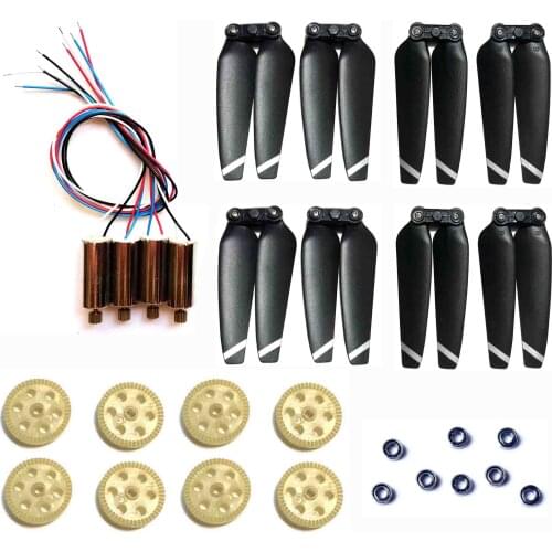 L106Pro L106 PRO GPS rc drone Quadcopter Accessories Spare Parts Engines Motor Gear Propeller Blade Maple Leaf