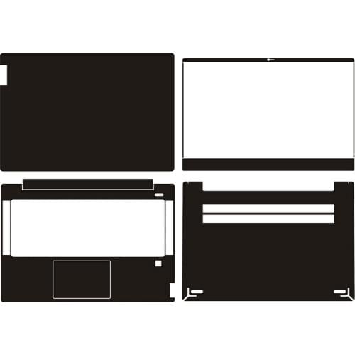 Laptop Sticker Skin Decals Carbon fiber Cover Protector for New Lenovo Air14 Air 14 2019 14"