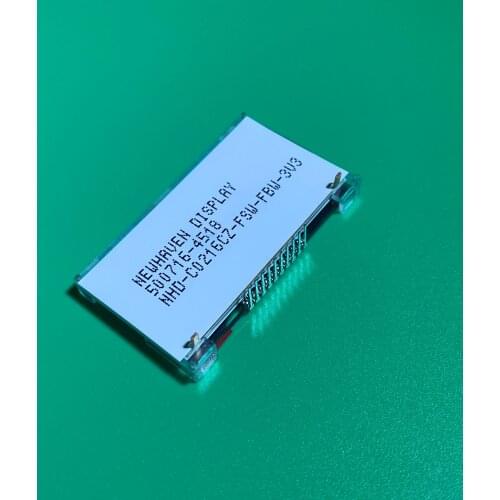 NHD-C0216CZ-FSW-FBW-3V3 LCD COG CHAR 2X16 WHT TRANSFL NEWHAVEN DISPLAY A NHDC0216CZFSWFBW3V3 NHD-C0216CZ-FSW-FBW3V3
