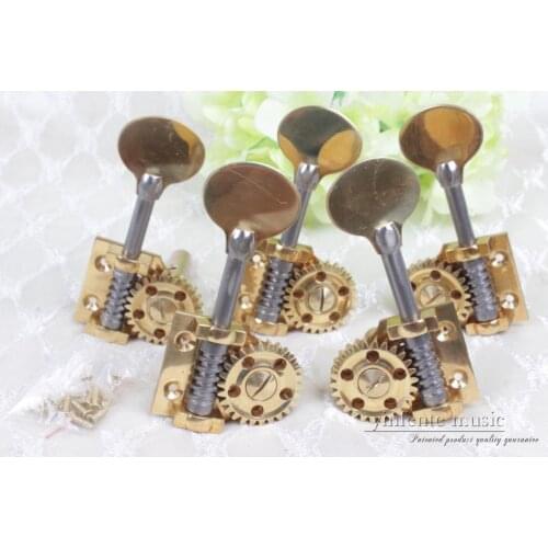 New 5 String Upright Double Bass Peg Metal Brass String winder machine Head String Adjuster