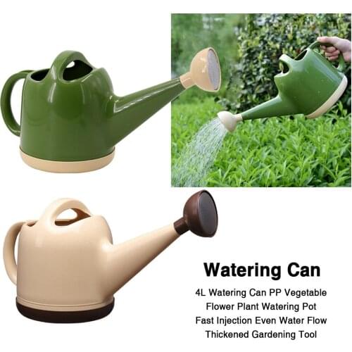 4L Gardening Supplies PP Sprinkled Pot Balcony Vegetables Plant Watering Flower Can Pots Sprinkler For Garden Irrigation