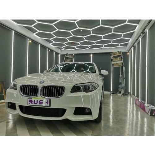 The Professional Design Led Spider Style Lights for the Car Washing Booth with the Customized Size for the Auto Detailing Shop