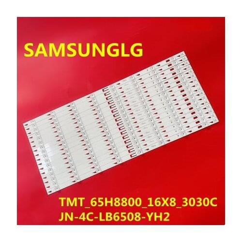 LED Backlight strip 8 lamp TCL L65H8800A-CF TMT_65H8800_16X8_3030C JN-4C-LB6508-YH2 for TCL 65"TV L650H8800A-CF