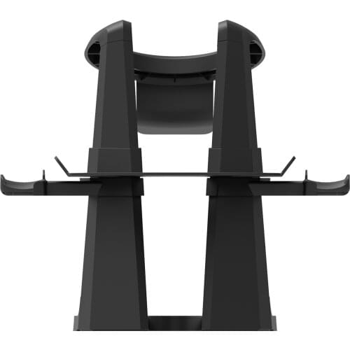 The upgraded second-generation VR stand base is more stable suitable for Oculus Quest/Rift/Rift S headsets and touch controllers