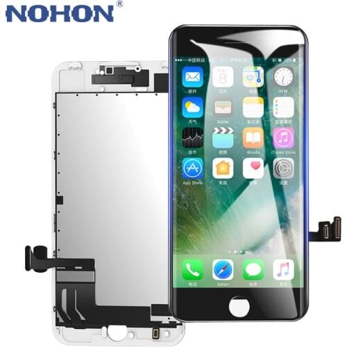 NOHON LCD Display Touch Screen Digitizer Assembly For iPhone 6 6S 7 Replacement with 3D Force LCDs Panel + Free Repair Tools