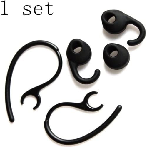 Aipinchun 1Set Ear Hook Pads Bud Gels Earbuds Tips for Jabra EASYGO/EASYCALL/CLEAR/TALK Bluetooth Headset Headphone Earphones