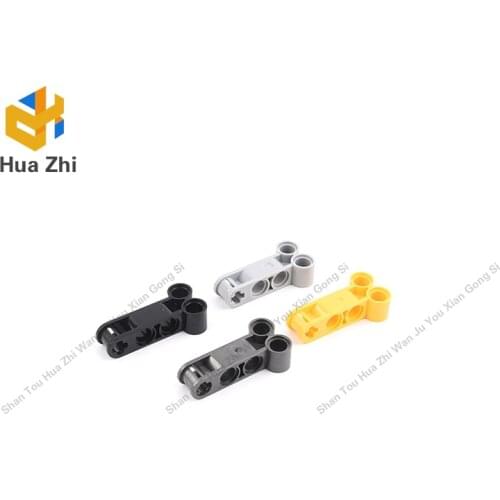 "Building Blocks Parts 98989 10PCS Technic Axle and Pin Connector Perpendicular Double 4L LEGOING MOCS Education"