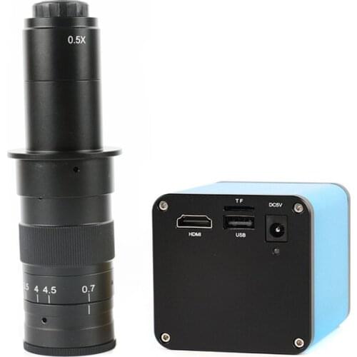 10X 180X 300X C-Mount Lens 1080P 60FPS SONY Sensor IXM290 HDMI Video Industrial digital USB Microscope camera for phone repair