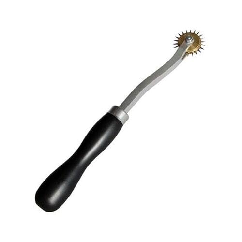 4mm Leather Paper Cloth Overstitch Pin Sewing Punch Hole Wheel Craft Tool