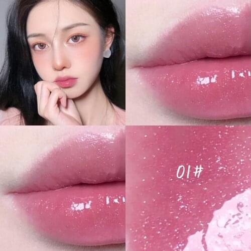 Base Moisturizer Lip Gloss Big Lips Gloss Long Lasting Sexy Lips Pump Transparent Waterproof Volume Lip Clear Lip Gloss TXTB1