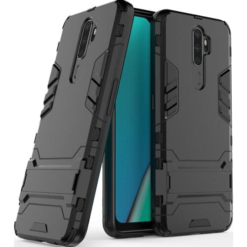 Shockproof Armor Rubber Hard Back Pc Phone Case For Oppo A92S C11 C15 A92 A72 A7 A7X A5S A9 2020 Protective Cover Holder Capa