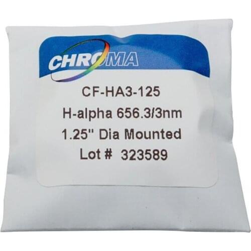 Chroma 1.25" 2 " circular H-alpha 3nm 5nm Narrowband Astrophotography ccd Imaging Filter （Free shipping