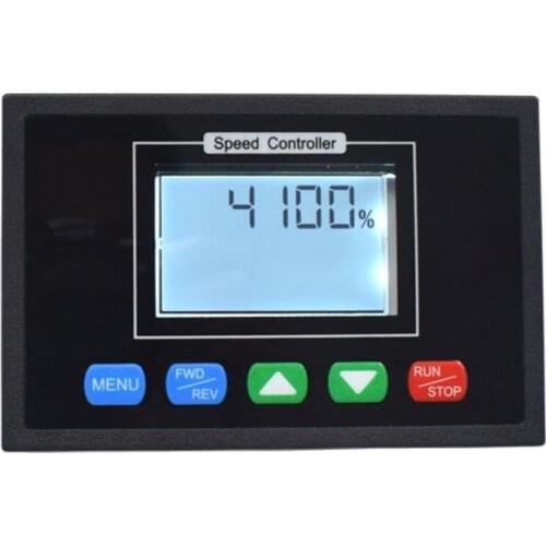 Digital Display 0~100% adjustable DC 12V 24V 36V 48V 40A PWM DC Motor Speed Controller Timing controller Reversible