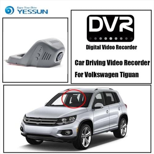 YESSUN Car DVR Digital Driving Video Recorder - Front Dash Camera Front CAM - For Volkswagen Tiguan HD 1080P