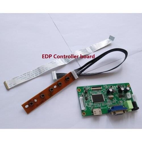 For NT156WHM-N42 15.6" 30Pin DIY SCREEN display DRIVER KIT VGA monitor LCD EDP Controller board 1366X768